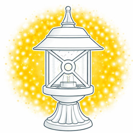 Фонари в Пушкинском стиле