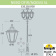 Парковый фонарь FUMAGALLI NEBO OFIR/NOEMI 3L E35.202.R30.WXH27 Парковый фонарь FUMAGALLI NEBO OFIR/NOEMI 3L E35.202.R30.WXH27