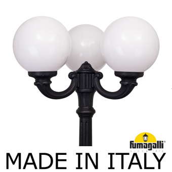 Парковый фонарь FUMAGALLI TABOR OFIR/GLOBE 300 2L G30.205.R30.AYF1R